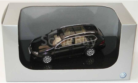 1:43 VW Golf V Variant, met.-schwarz 2007, масштабная модель, Autoart, Volkswagen, scale43