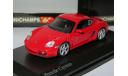 1:64 Porsche Cayman 2005 red L.E. 5040 pcs. 640 065620, масштабная модель, Minichamps, scale64