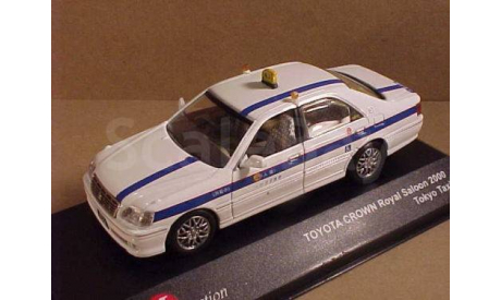 1:43 Toyota Crown Royal Saloon 2000 Taxi Tokyo 2005, масштабная модель, 1/43, J-Collection