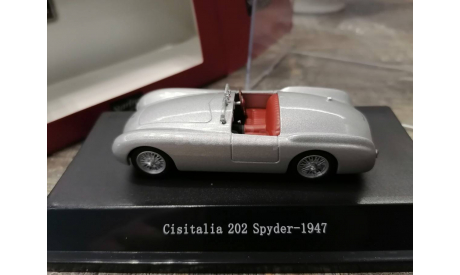 1:43 Cisitalia 202 Spyder, silber 1947, масштабная модель, Starline, scale43