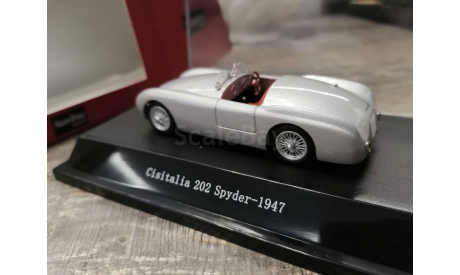 1:43 Cisitalia 202 Spyder, silber 1947, масштабная модель, Starline, scale43