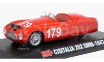 1:43 Cisitalia 202 SMM, No.179, Mille Miglia 1947, масштабная модель, Altaya, scale43