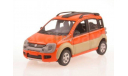 1:43 Fiat Panda Cross 4x4 orange/beige, масштабная модель, 1/43, Norev/DeAgostini