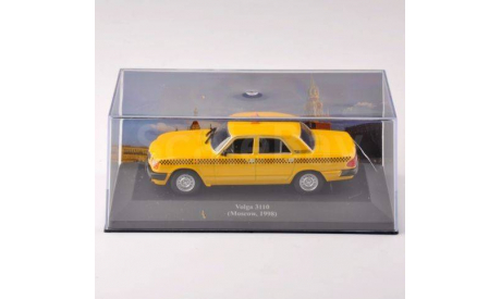 1:43  Volga 3110 Moscow 1998 / Волга 3110 такси Москва 1998, масштабная модель, 1/43, Altaya, GAZ