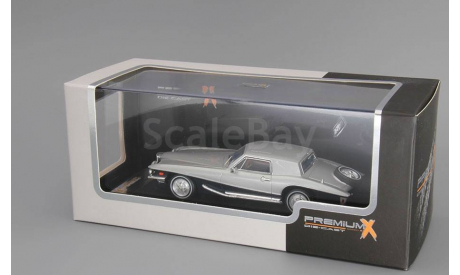 1:43 STUTZ Blackhawk Coupe (1971), blue / silver, масштабная модель, scale43, Premium X