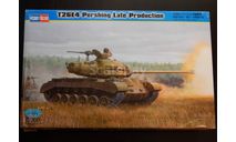 1:35 T26E4 Pershing  American Heavy Tank  (Late Production)  № 82428 + доп.наборные траки Dragon, сборные модели бронетехники, танков, бтт, Hobby Boss, scale35