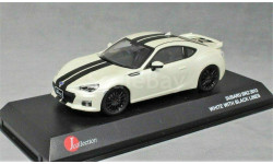 1:43 Subaru BRZ 2013 White with Black lines JCP74009WL