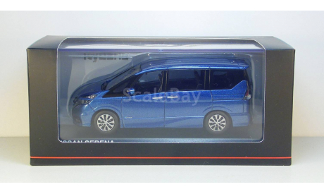 1:43 Nissan Serena (C27) Shining Blue 2016 арт. 03662BL, масштабная модель, Kyosho, scale43