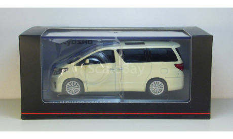 1:43 Toyota Alphard 350S ’’C Package’’ Gold Pearl Crystal Shine, масштабная модель, Kyosho, scale43