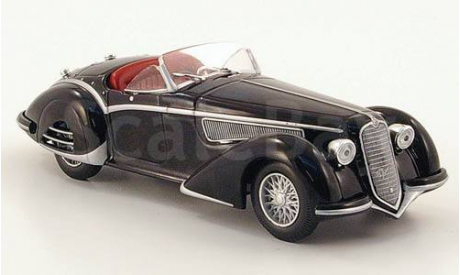 1:43 Alfa Romeo 8C 2900 B, schwarz 1938, масштабная модель, 1/43, Altaya