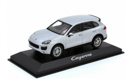 1:43 Porsche Cayenne 2015 silver WAP020 002 0E, масштабная модель, scale43, Minichamps