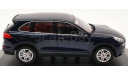 1:43 Porsche Cayenne S Diesel 2015 midnight blue metallic WAP 020 008 0E, масштабная модель, scale43, Minichamps