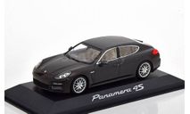 1:43 Porsche Panamera 4S 2013 DarkGrey Metallic WAP 020 510 0E, масштабная модель, scale43, Minichamps