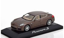 1:43 Porsche Panamera S 2013 Brown-Metallic WAP 020 340 0E, масштабная модель, scale43, Minichamps