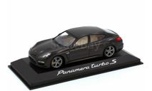 1:43 Porsche Panamera Turbo S 2013 Carbon Grey metallic WAP 020 680 0E, масштабная модель, scale43, Minichamps