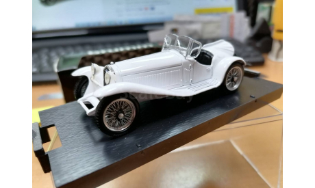 1:43 Alfa Romeo 2300 1931 bianco R077-02 Made in Italy, масштабная модель, Brumm, scale43