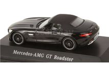 1:43 Mercedes-Benz AMG GT roadster 2017 черный металлик B66960408, масштабная модель, 1/43, Spark
