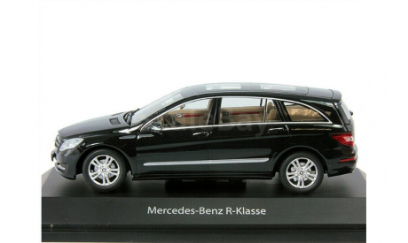 1:43 Mercedes-Benz R-Class Lang MOPF (W251) obisidian black 2010 №B66960056, масштабная модель, scale43, Minichamps