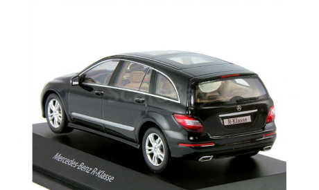 1:43 Mercedes-Benz R-Class Lang MOPF (W251) obisidian black 2010 №B66960056, масштабная модель, scale43, Minichamps