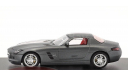 1:43 Mercedes-Benz SLS AMG 2011 L.E. 950pcs. #PRX001LE серый/прозрачный, масштабная модель, scale43, Premium X