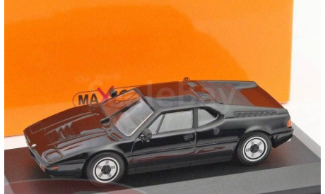 1:43 BMW M1 1979 black #4012138134850, масштабная модель, scale43, Minichamps