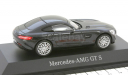 1:43 Mercedes-Benz AMG GT S Coupe C190 черный металлик B66960435, масштабная модель, scale43, Norev