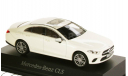 1:43 Mercedes-Benz CLS coupe (C257) 2018 white B66960544, масштабная модель, 1/43, Norev