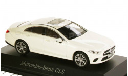 1:43 Mercedes-Benz CLS coupe (C257) 2018 white B66960544