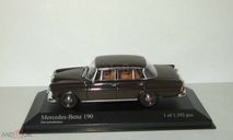 1:43 Mercedes-Benz 190 (W 110) Brown 1961 L.E.1392 pcs. #400037202, масштабная модель, scale43, Minichamps