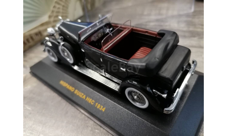 1:43 HISPANO SUIZA H6C 1934 Grey & Black MUS005 RAR, масштабная модель, scale43, IXO Museum (серия MUS), Hispano-Suiza