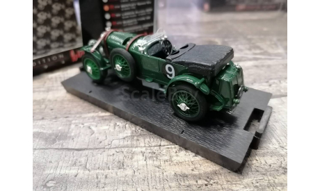 1:43 Bentley Speed Six 1930 #9 Le Mans R114 Made in Italy, масштабная модель, 1/43, Brumm