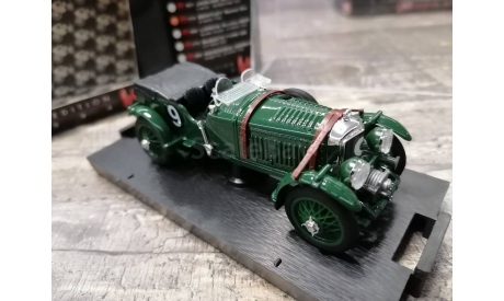 1:43 Bentley Speed Six 1930 #9 Le Mans R114 Made in Italy, масштабная модель, 1/43, Brumm
