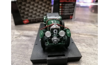 1:43 Bentley Speed Six 1930 #9 Le Mans R114 Made in Italy, масштабная модель, 1/43, Brumm