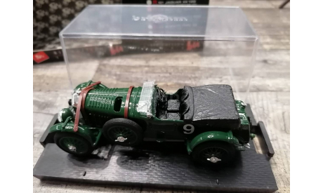 1:43 Bentley Speed Six 1930 #9 Le Mans R114 Made in Italy, масштабная модель, 1/43, Brumm