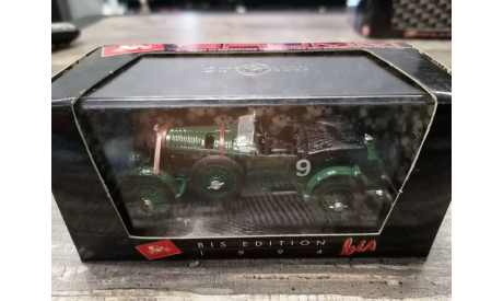 1:43 Bentley Speed Six 1930 #9 Le Mans R114 Made in Italy, масштабная модель, 1/43, Brumm