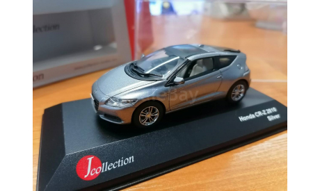 1:43 Honda CR-Z Silver 2010 JC203 небольшая трещина на боксе, масштабная модель, J-Collection, scale43