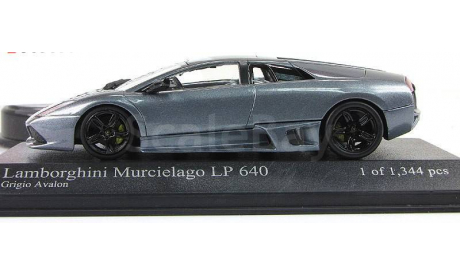 1:43 LAMBORGHINI MURCIELAGO LP640 2006 gray metallic L.E.1344 pcs. #400103920, масштабная модель, Minichamps, scale43