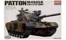 1:35 Сборная модель Средний танк Patton М48А5K Academy #13555 RAR, сборные модели бронетехники, танков, бтт, scale35