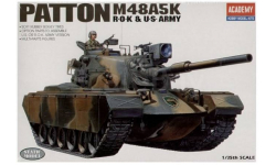 1:35 Сборная модель Средний танк Patton М48А5K Academy #13555 RAR