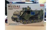 1:35 Сборная модель U.S. M113A2 Armored Personnel Carrier Academy N1354, сборные модели бронетехники, танков, бтт, scale35