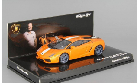1:43 LAMBORGHINI Gallardo LP 550-2 Valentino Balboni 2009 orange  L.E.1008 pcs. #436103802, масштабная модель, Minichamps, scale43