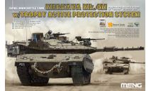 1:35 Сборная модель Танк Main Battle Tank Merkava Mk.4m W/Trophy Active Protection System TS-036, сборные модели бронетехники, танков, бтт, Meng, scale35