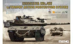 1:35 Сборная модель Танк Main Battle Tank Merkava Mk.4m W/Trophy Active Protection System TS-036