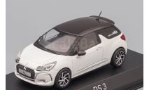 1:43 Сitroen DS3 2016 Pearl White (рестайлинг) #155260, масштабная модель, Norev, Citroën, scale43