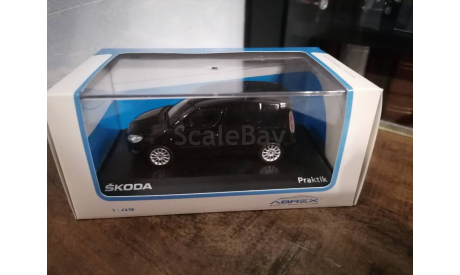 1:43 Skoda Praktik black magic №006D Abrex, масштабная модель, Škoda, scale43