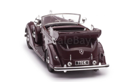 1:43 Mercedes Typ 770K Cabrio 1938 #CLC449, масштабная модель, scale43, IXO Road (серии MOC, CLC), Mercedes-Benz