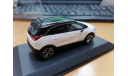 1:43 Opel Crossland X 2018 белый с черным арт.OC11017, масштабная модель, E-Scale, scale43