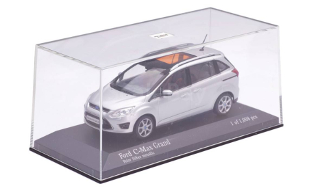 1:43 Ford C-Max Grand 2010 Silver L.E.1008 pcs. #400 089101, масштабная модель, scale43, Minichamps