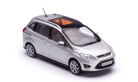 1:43 Ford C-Max Grand 2010 Silver L.E.1008 pcs. #400 089101, масштабная модель, scale43, Minichamps