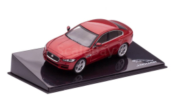 1:43 Jaguar XE Italian racing red #JDCAX760